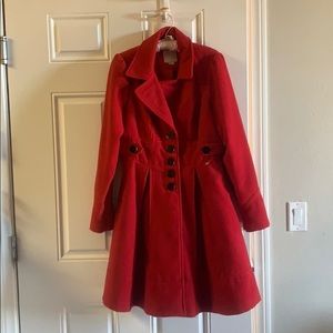 Xoxo double breasted trench coat